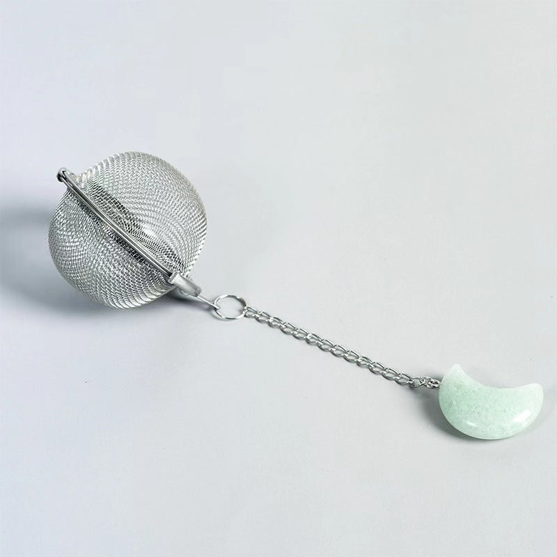 Crystal tea strainer