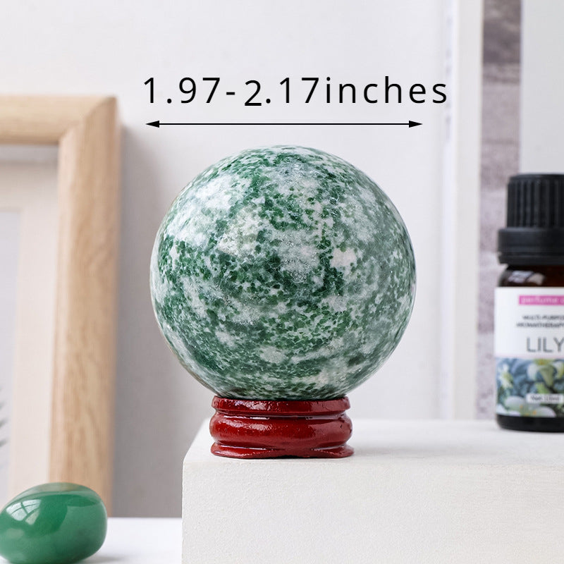 Green Jasper Crystal Ball/sphere