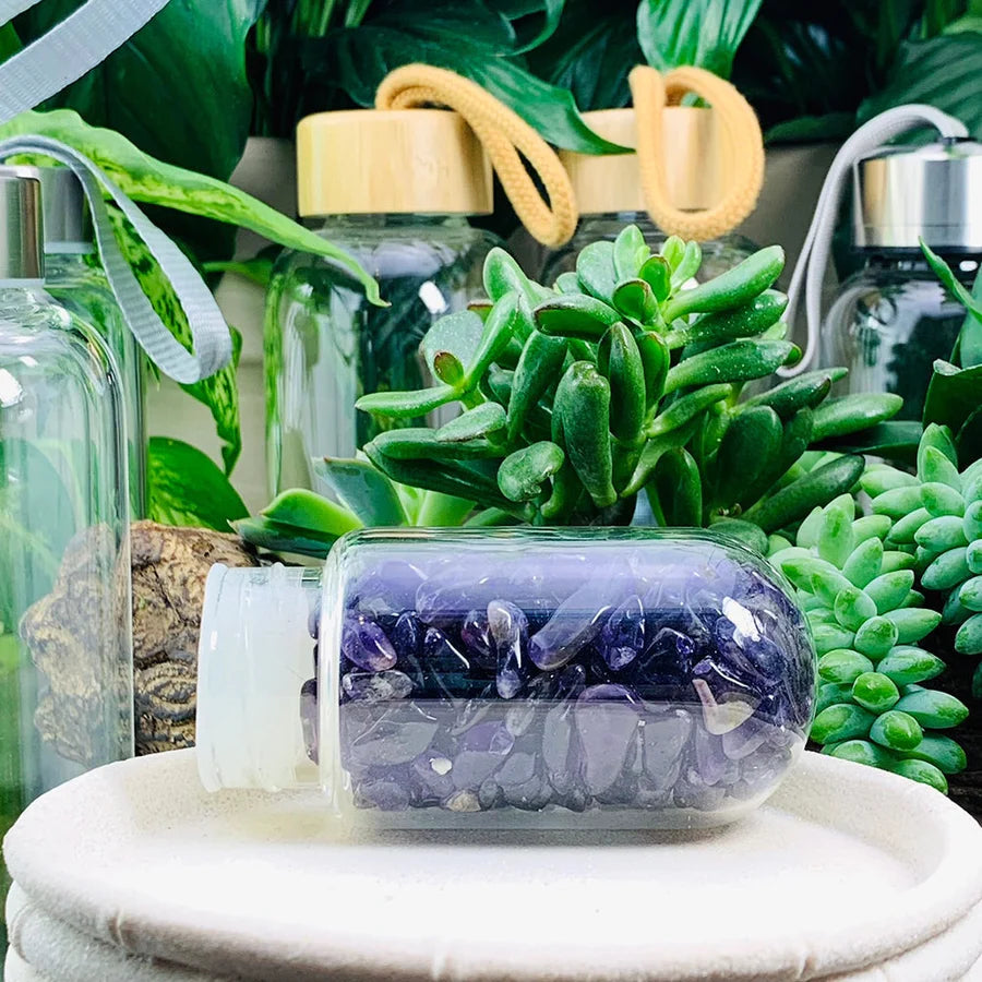 Amethyst Gem Pod Water Bottle