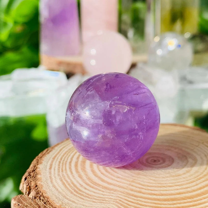 Amethyst Mini-Sphere