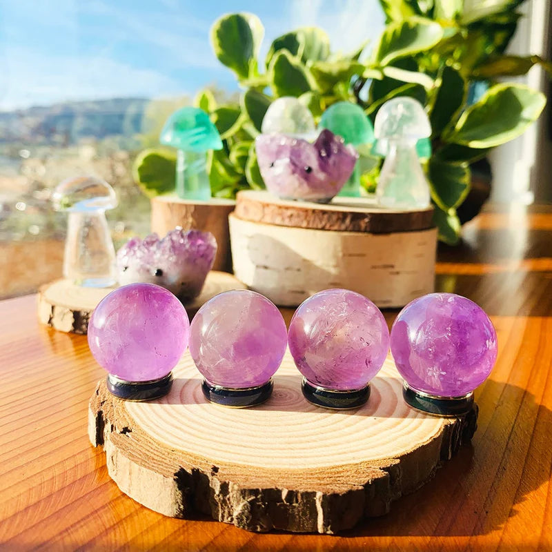 Amethyst Mini-Sphere