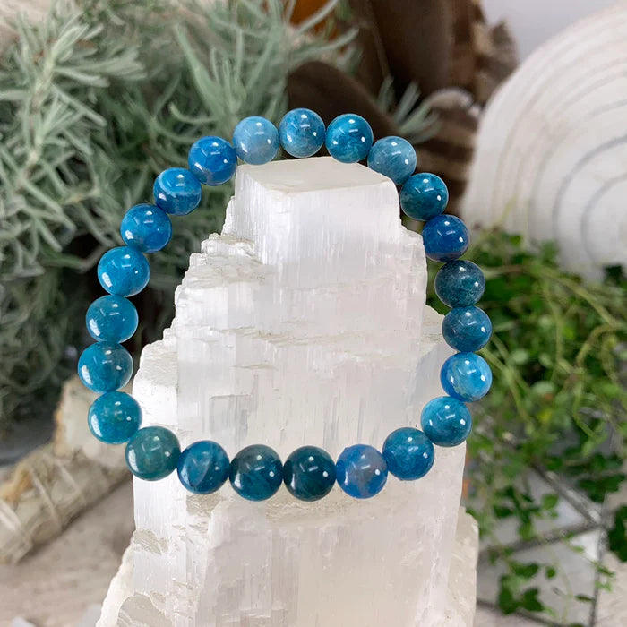 Blue Apatite Bracelet