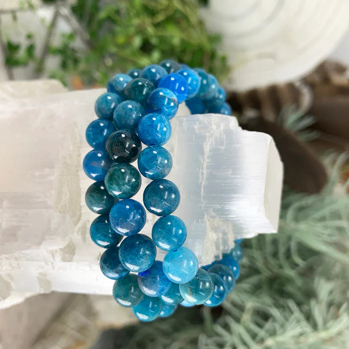 Blue Apatite Bracelet