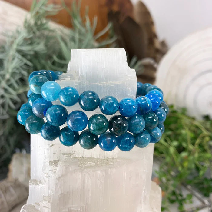 Blue Apatite Bracelet