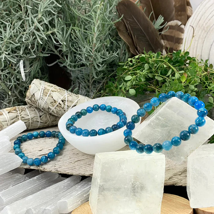 Blue Apatite Bracelet