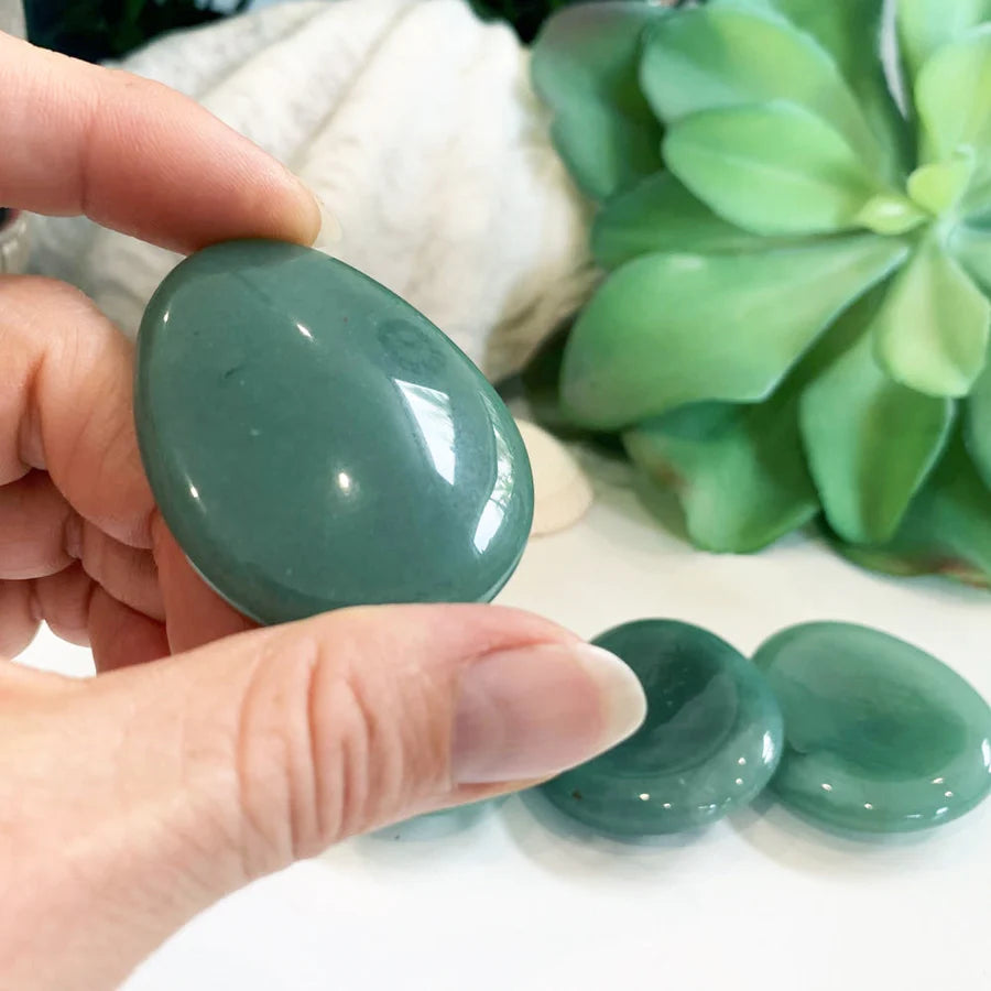 Aventurine Worry Stone