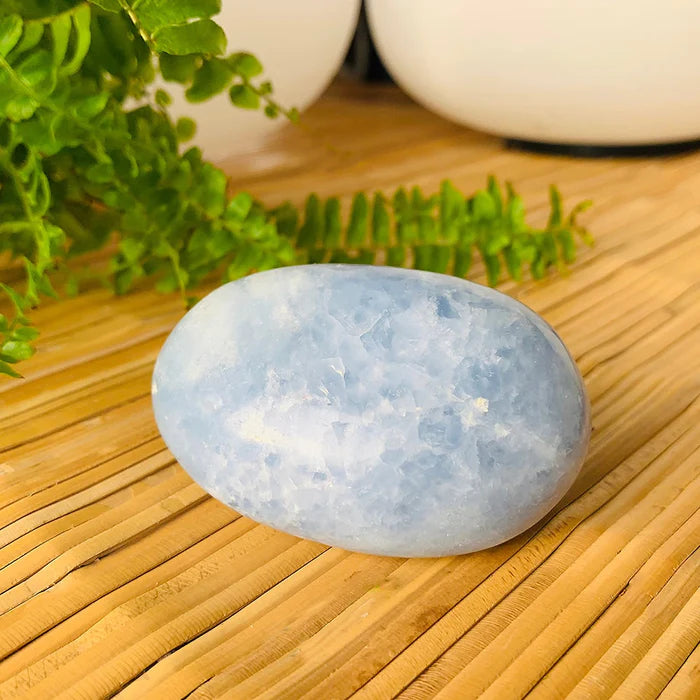 Blue Calcite Palmstone