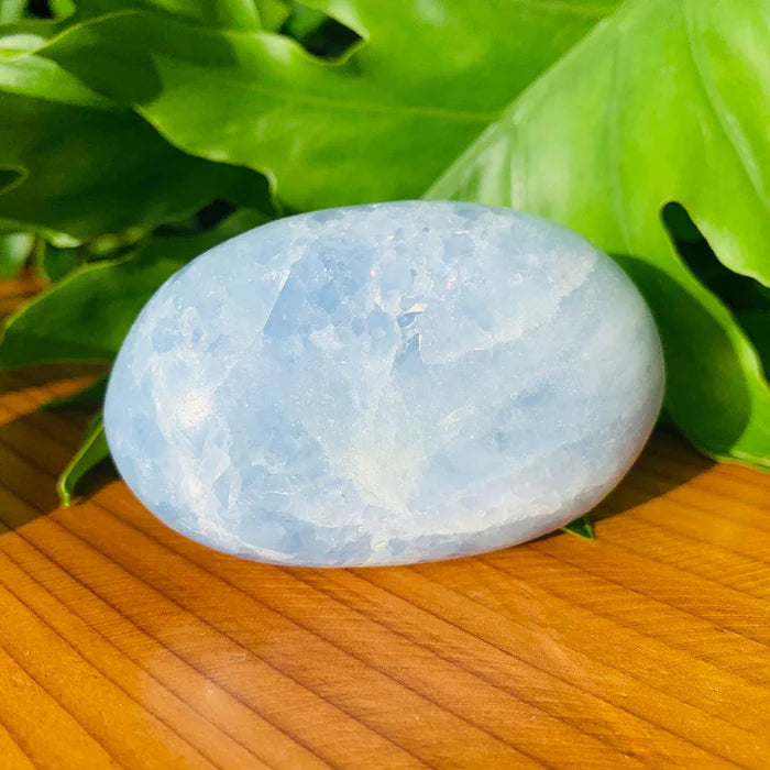 Blue Calcite Palmstone