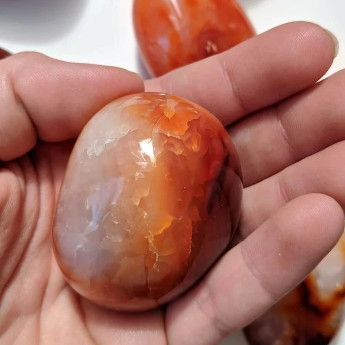 Carnelian Palmstone