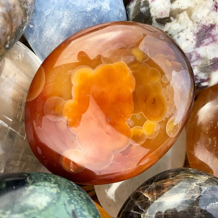 Carnelian Palmstone