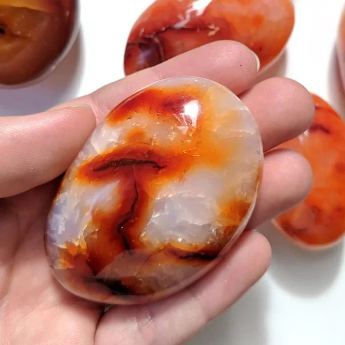 Carnelian Palmstone