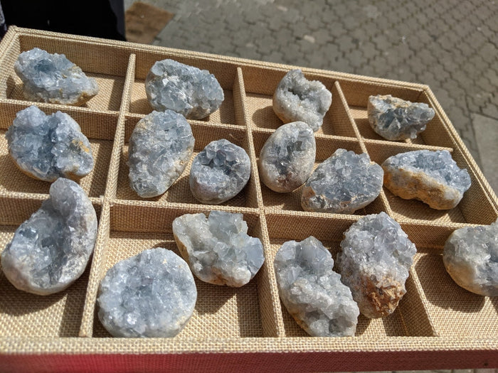 Celestite Geode Cluster