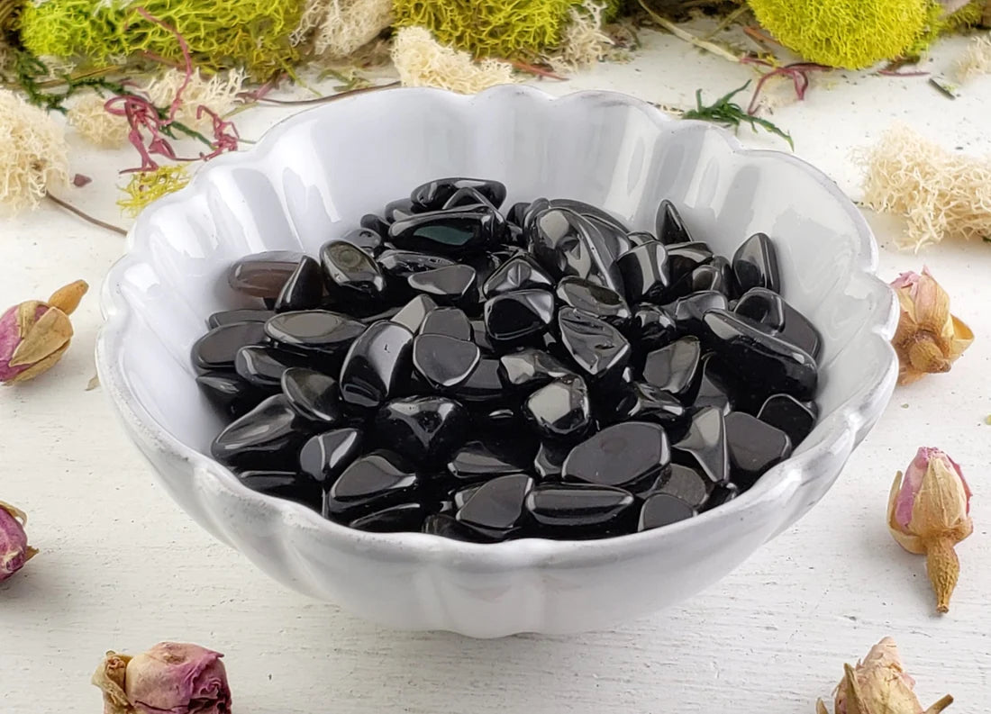 Black Obsidian Chips