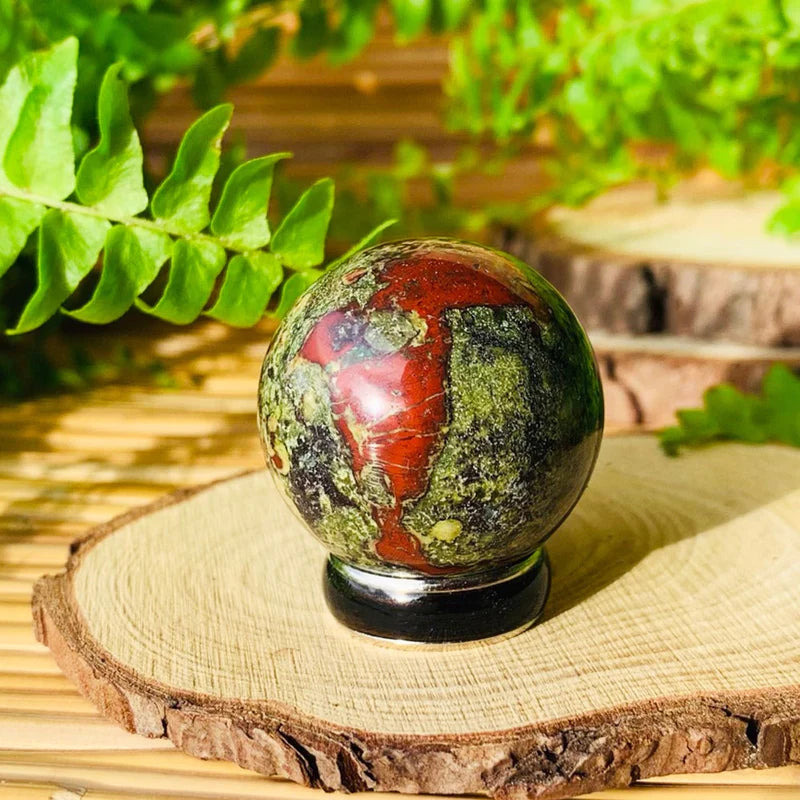 Dragon's Blood Jasper Mini-Sphere