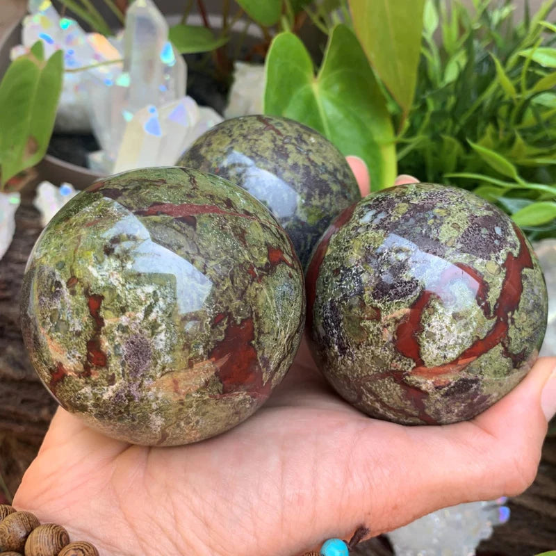 Dragon's Blood Jasper Sphere