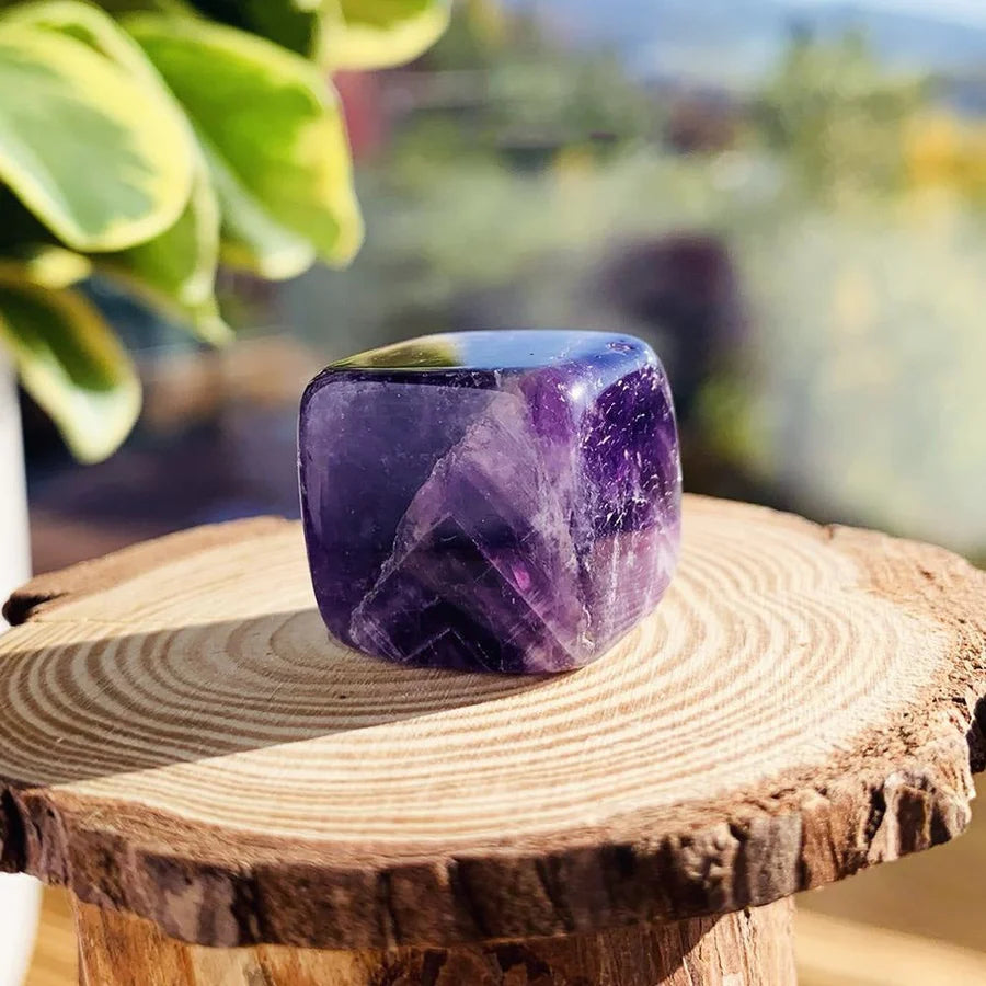 Dream Amethyst Tumbled Cube