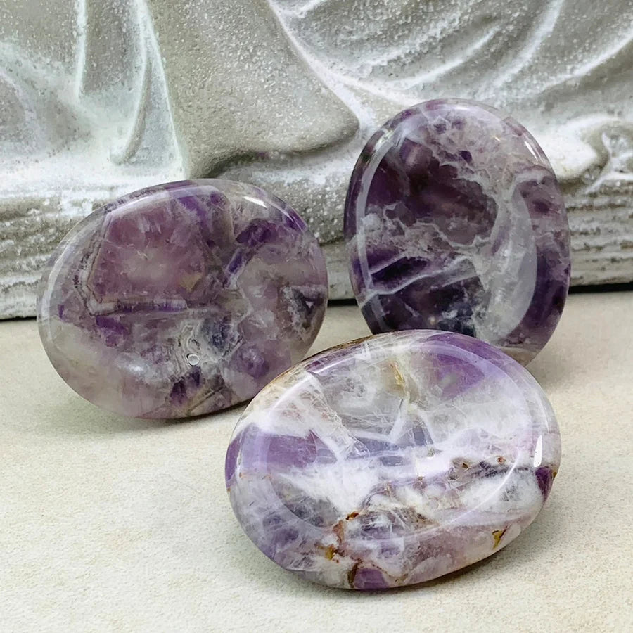 Dream Amethyst Worry Stone