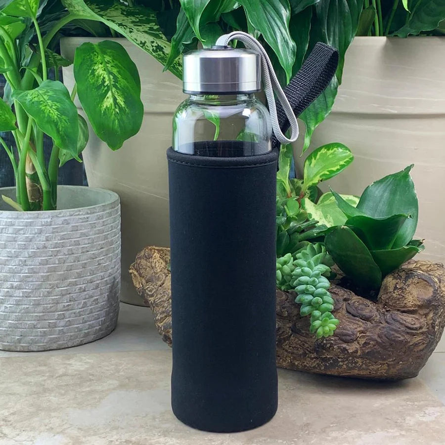 Green Fluorite Gem Pod Water Bottle