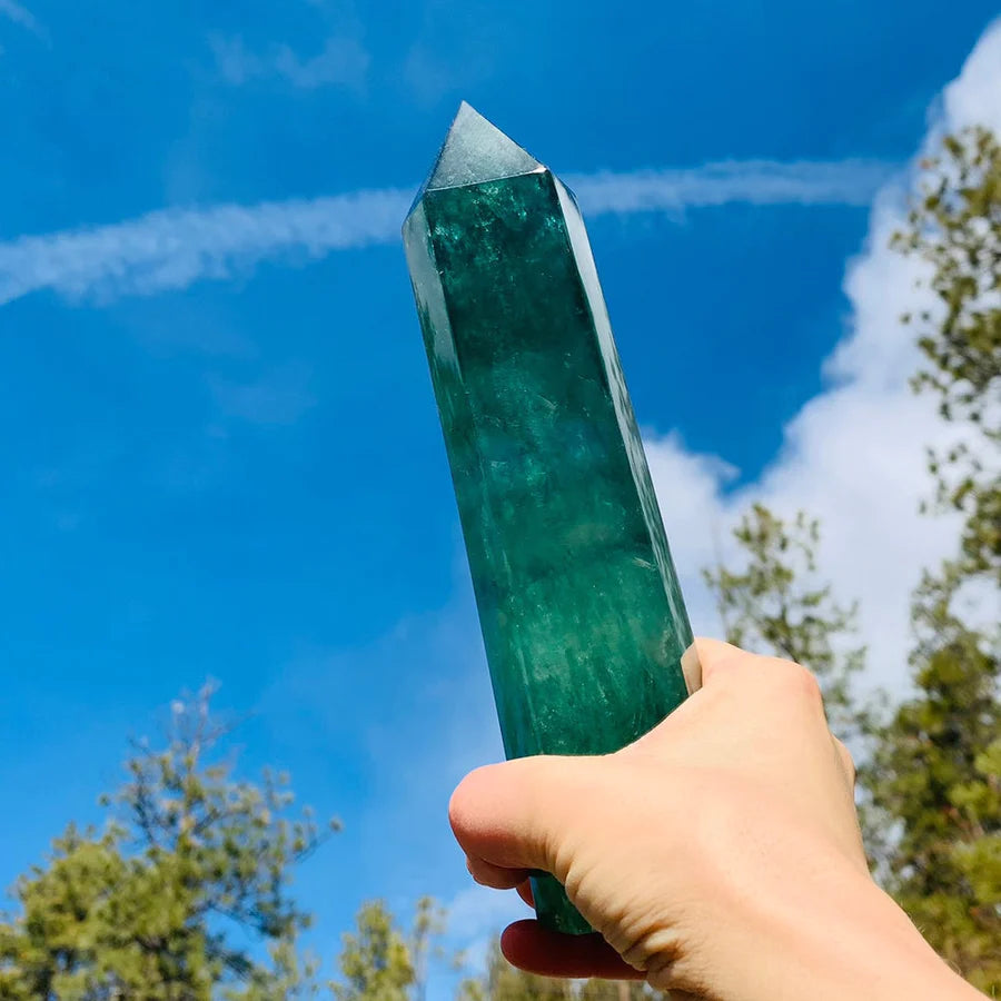 Green Fluorite Large Generator