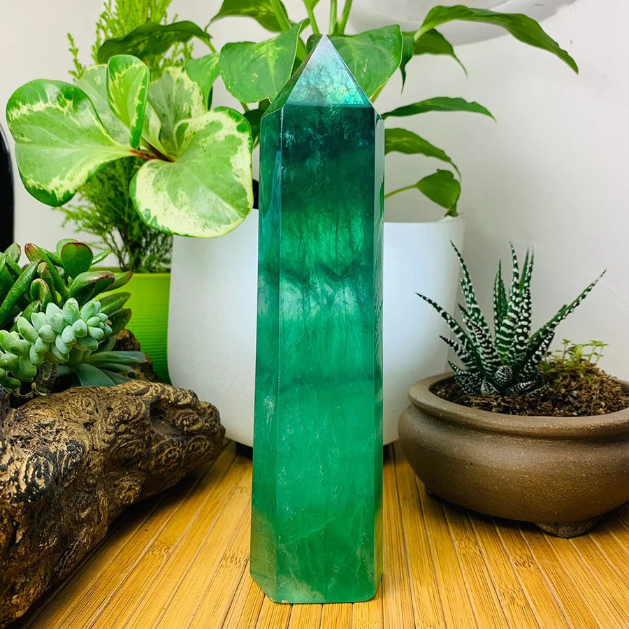 Green Fluorite Large Generator