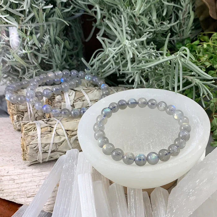 Grey Moonstone Bracelet