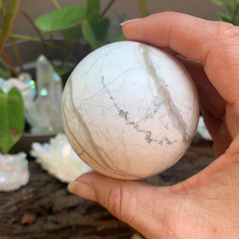 Howlite Sphere