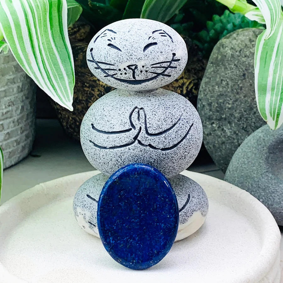 Lapis Lazuli Worry Stone