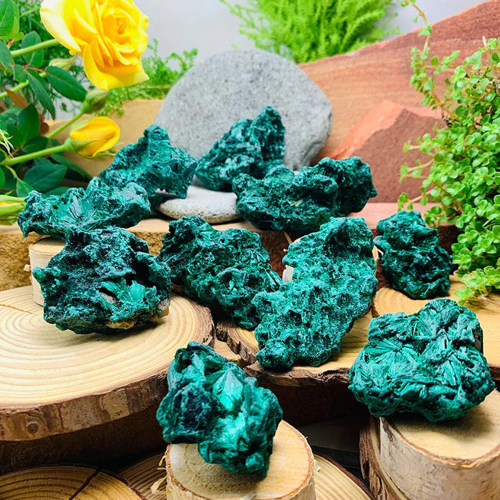 Malachite Rough Natural Stone