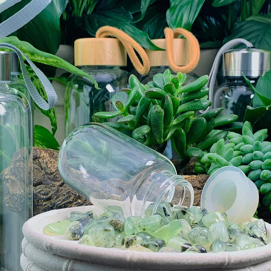 Prehnite Gem Pod Water Bottle