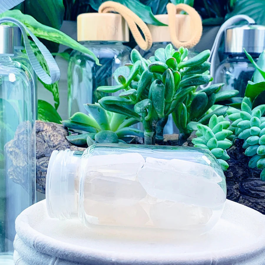 Quartz Shard Gem Pod Water Bottle