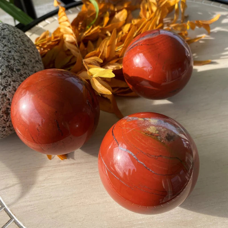 Red Jasper Sphere