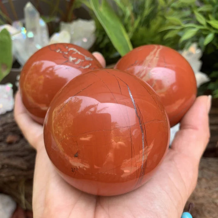 Red Jasper Sphere