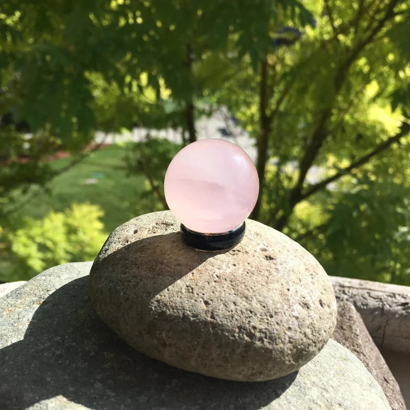 Rose Quartz Mini-Sphere