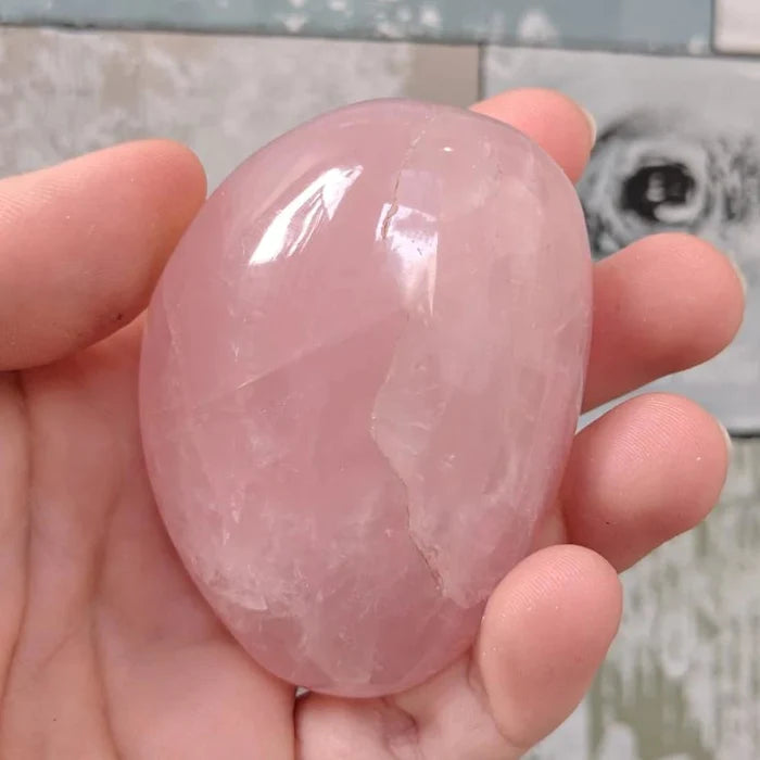 Rose Quartz Palmstone