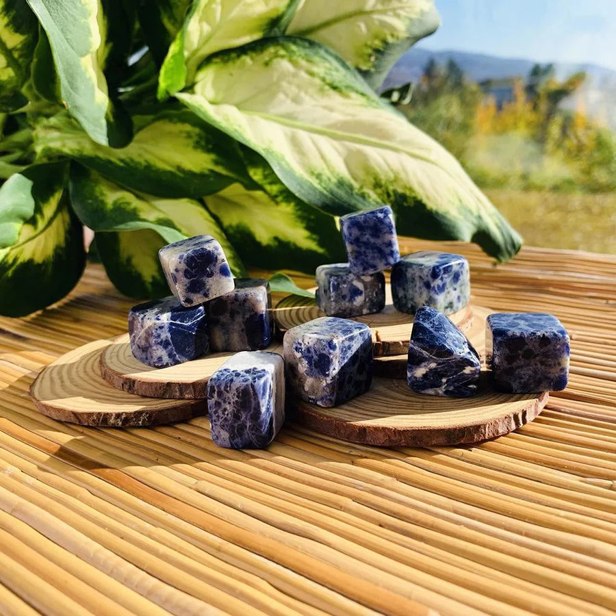 Sodalite Tumbled Cube