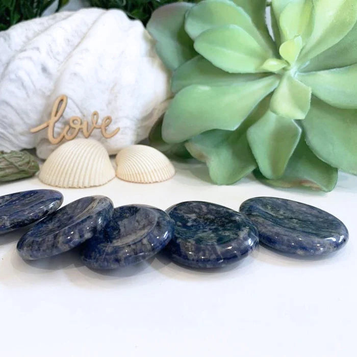 Sodalite Worry Stone