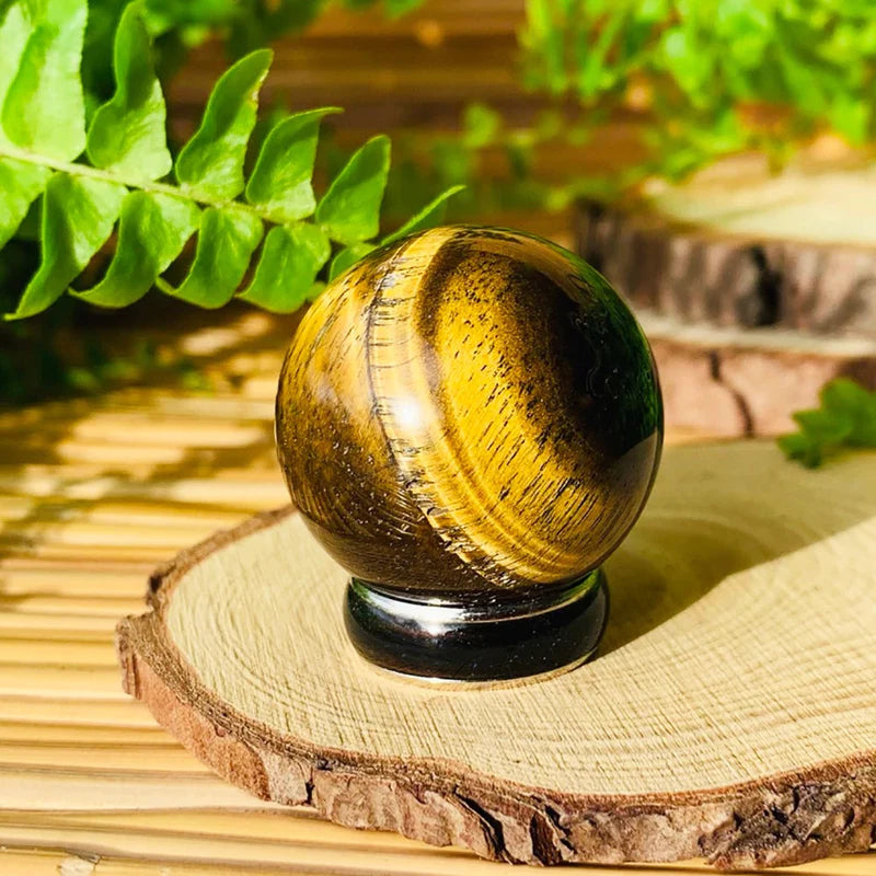 Tiger's Eye Mini-Sphere