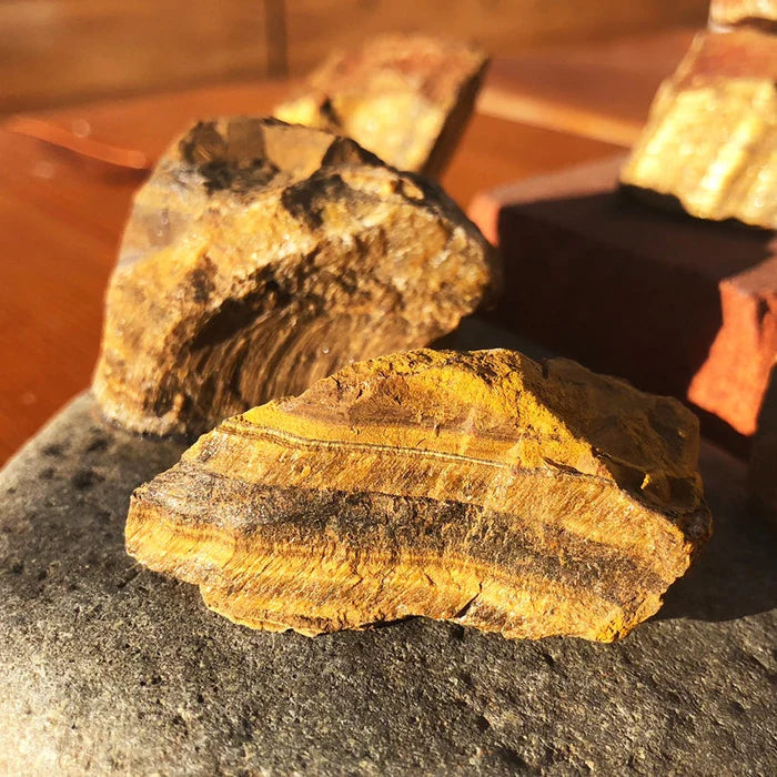 Tiger's Eye Rough Natural Stone