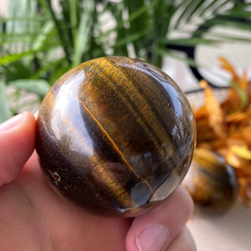 Tiger's Eye Sphere