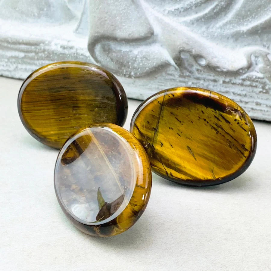 Tiger's Eye Worry Stone