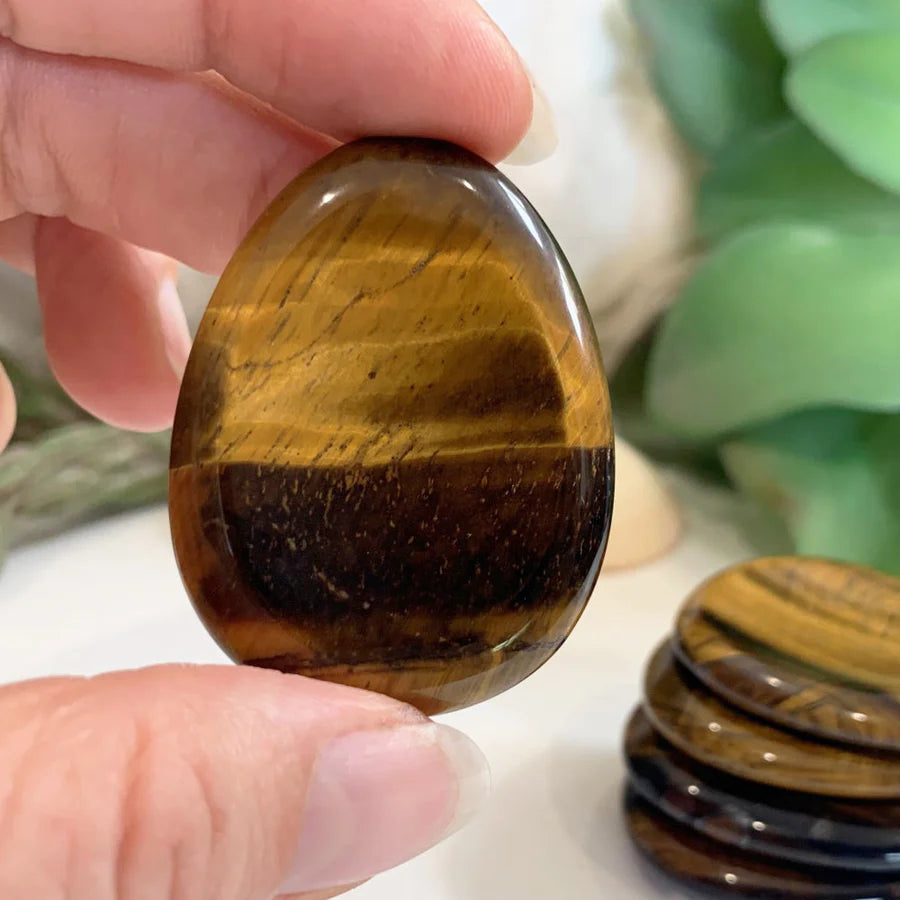 Tiger's Eye Worry Stone