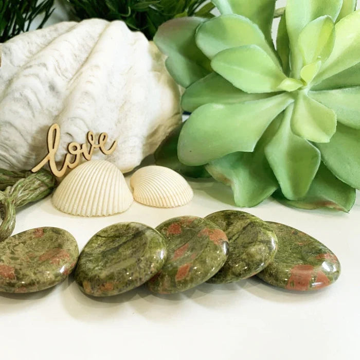 Unakite Worry Stone