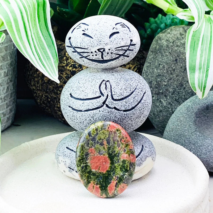 Unakite Worry Stone