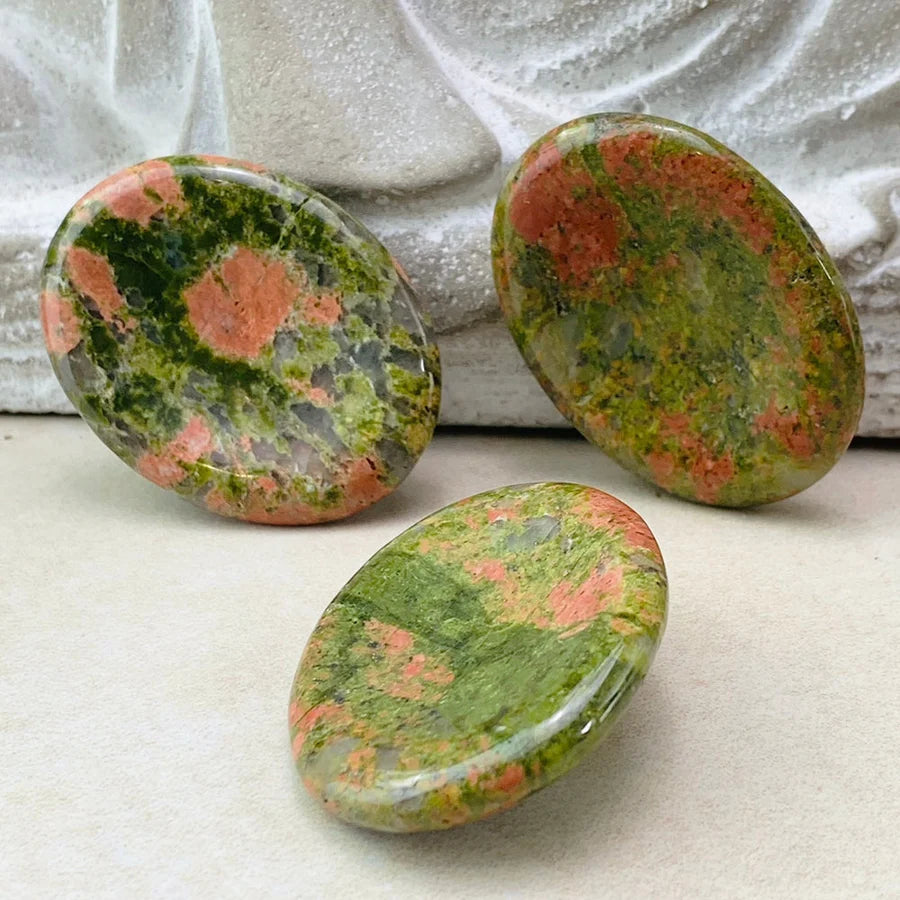 Unakite Worry Stone