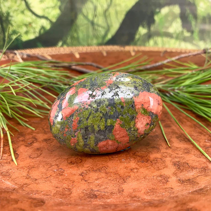 Unakite Palmstone