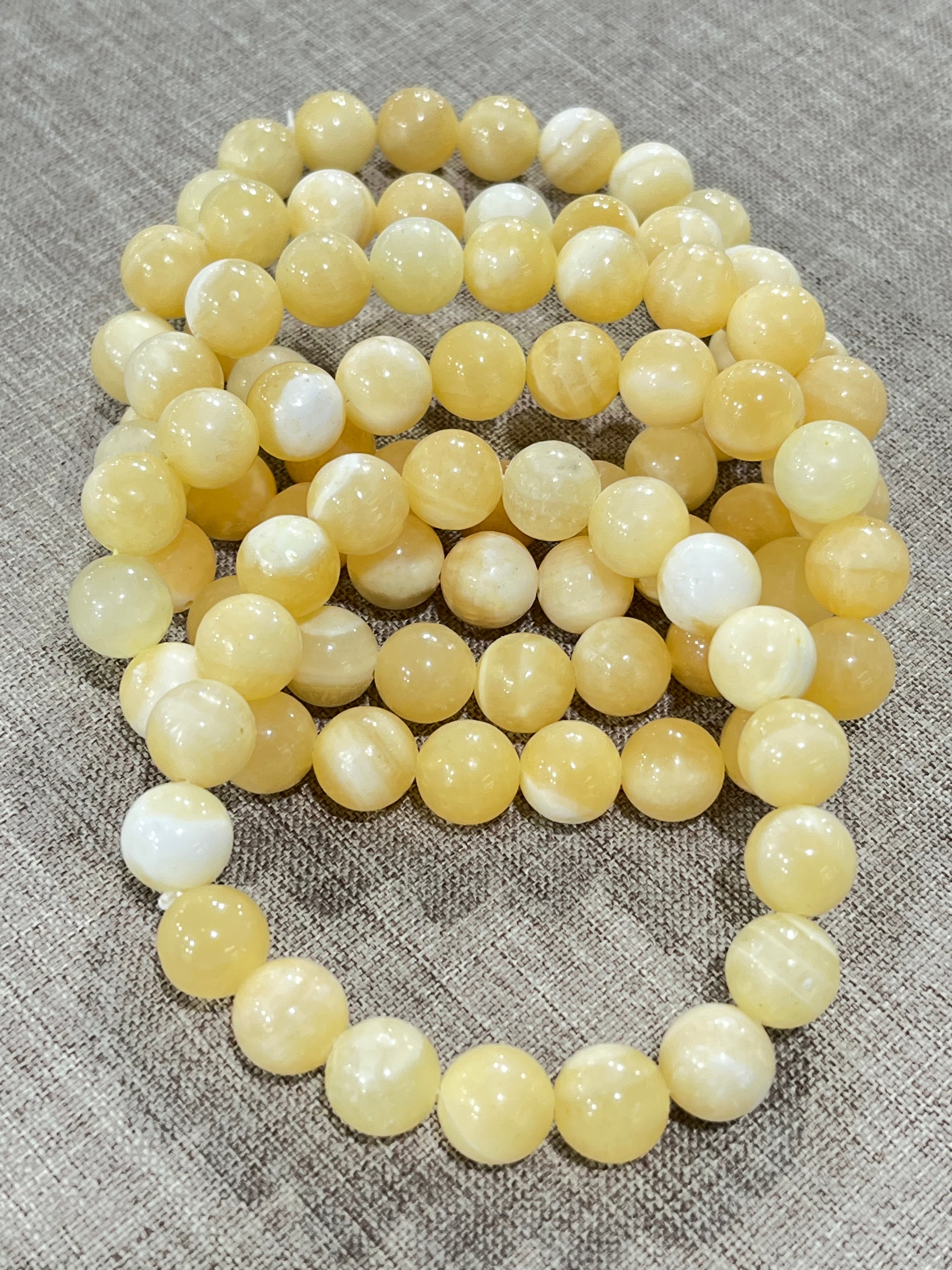 Honey Calcite Bracelet