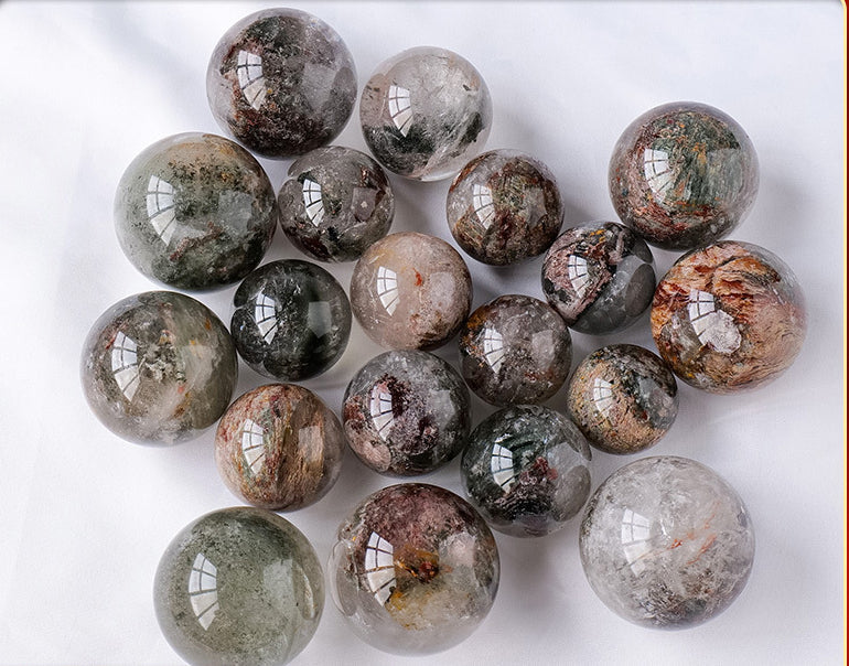 Natural Garden Quartz Ball/sphere