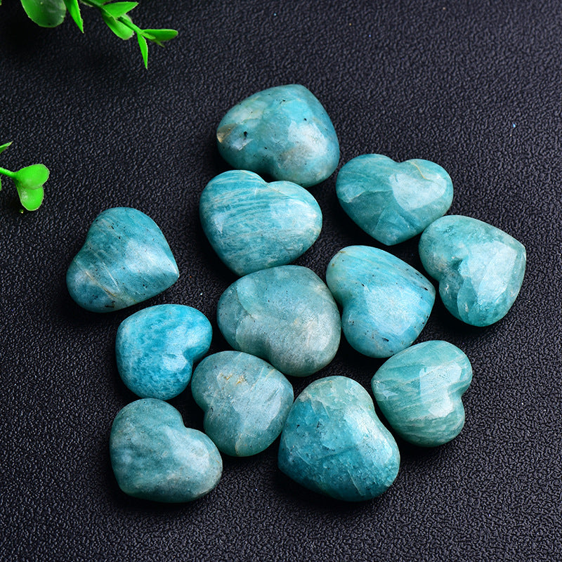 Natural Amazonite  Heart