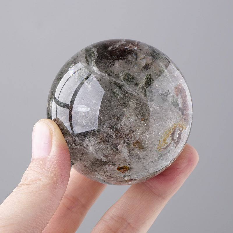 Green Phantom Garden Quartz Ball/sphere