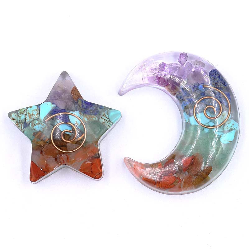 Charka Pendant Set Resin necklaces